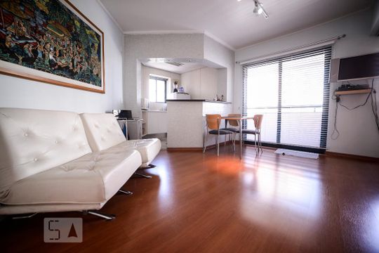 Sala de apartamento para alugar com 1 quarto, 39m² em Itaim Bibi, São Paulo
