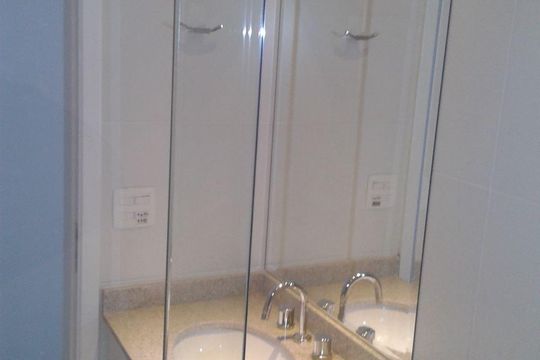 Banheiro  de kitnet/studio à venda com 1 quarto, 35m² em Vila Gomes Cardim, São Paulo