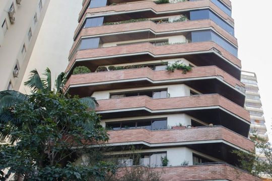 Fachada de apartamento à venda com 4 quartos, 387m² em Pacaembu, São Paulo
