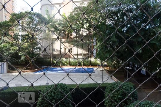 Vista Sacada Sala de apartamento à venda com 4 quartos, 387m² em Pacaembu, São Paulo