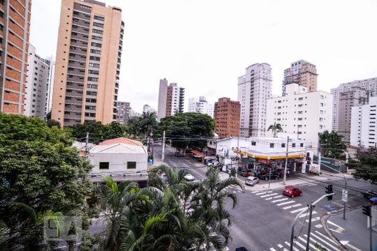 Vista de apartamento para alugar com 3 quartos, 92m² em Indianópolis, São Paulo