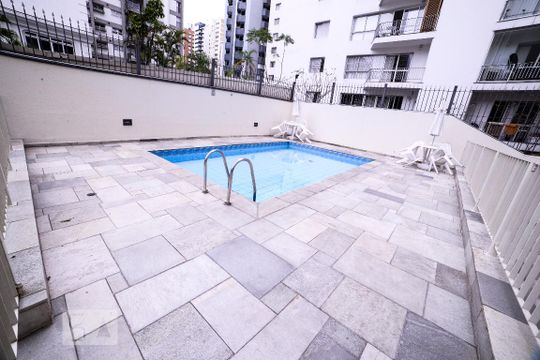 Piscinas de apartamento para alugar com 3 quartos, 92m² em Indianópolis, São Paulo