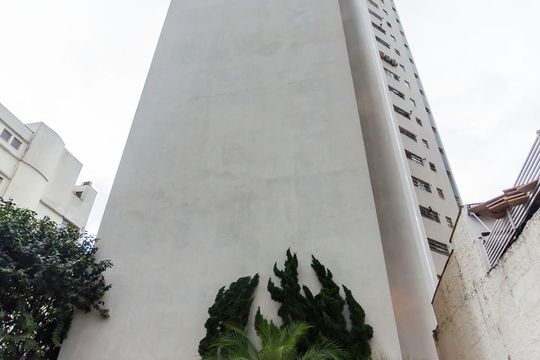 Fachada de apartamento à venda com 3 quartos, 104m² em Cerqueira César, São Paulo