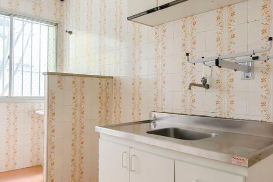 COzinha de apartamento à venda com 1 quarto, 35m² em Vila Buarque, São Paulo