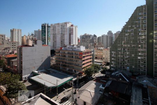 Vista de apartamento para alugar com 1 quarto, 42m² em Bela Vista, São Paulo