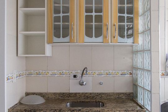 Cozinha de apartamento à venda com 3 quartos, 90m² em Bosque da Saúde, São Paulo