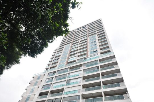 fachada de kitnet/studio à venda com 1 quarto, 32m² em Brooklin Paulista, São Paulo