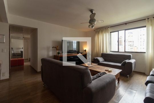 Sala de apartamento para alugar com 3 quartos, 90m² em Pinheiros, São Paulo