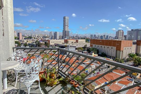 Varanda de apartamento à venda com 3 quartos, 185m² em Tatuapé, São Paulo
