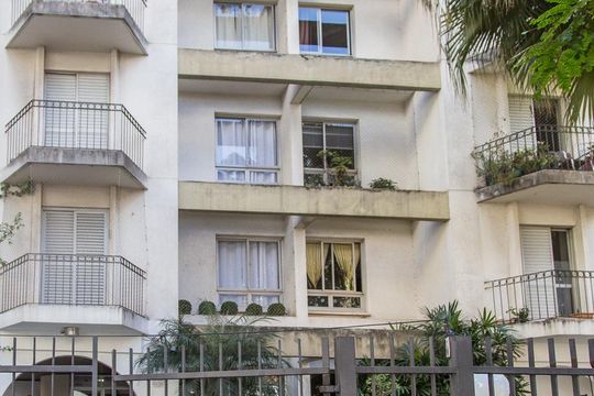 Fachada de apartamento para alugar com 1 quarto, 52m² em Santa Cecília, São Paulo