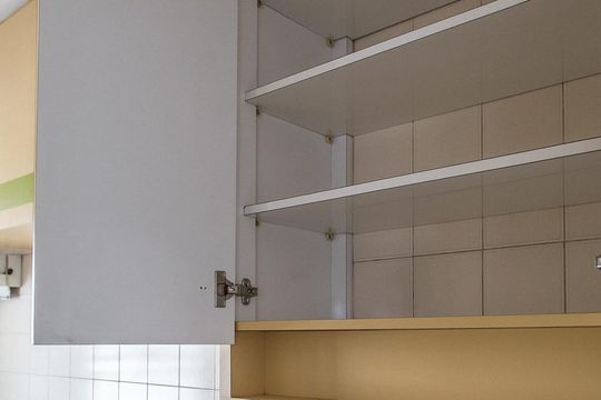 Cozinha de apartamento para alugar com 1 quarto, 52m² em Santa Cecília, São Paulo
