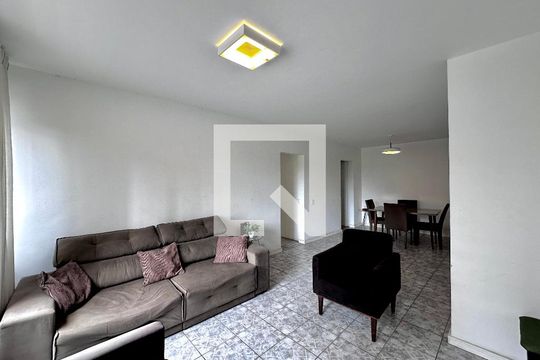 Sala de apartamento à venda com 3 quartos, 110m² em Cidade Monções, São Paulo