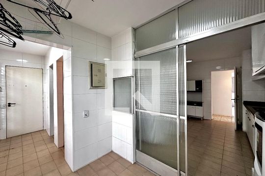 Área de Serviço de apartamento à venda com 3 quartos, 110m² em Cidade Monções, São Paulo