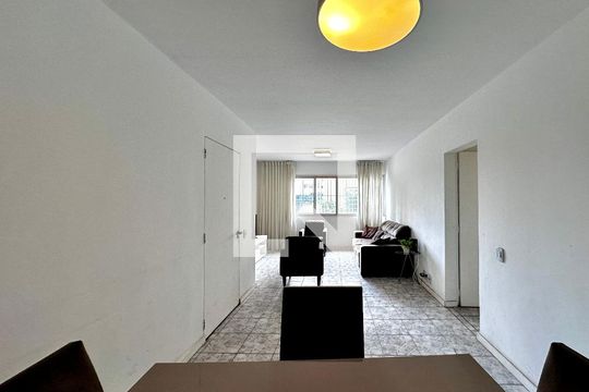 Sala de apartamento à venda com 3 quartos, 110m² em Cidade Monções, São Paulo
