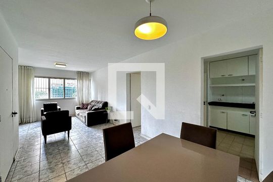 Sala de apartamento à venda com 3 quartos, 110m² em Cidade Monções, São Paulo