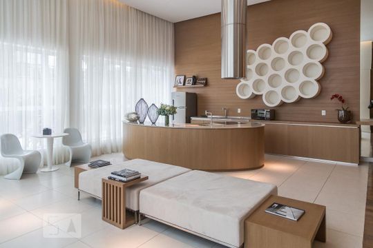 Salão de festas de apartamento à venda com 2 quartos, 85m² em Brooklin Paulista, São Paulo
