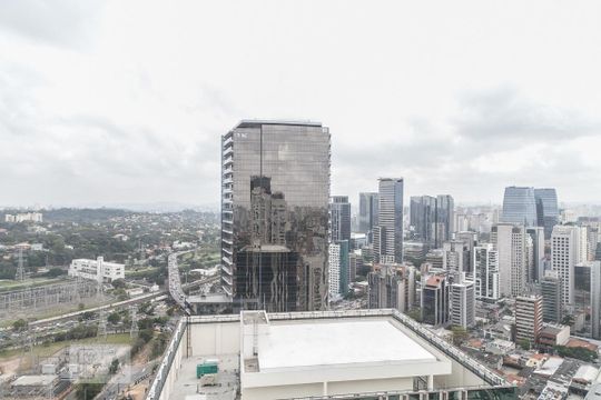 VIsta de apartamento à venda com 2 quartos, 85m² em Brooklin Paulista, São Paulo
