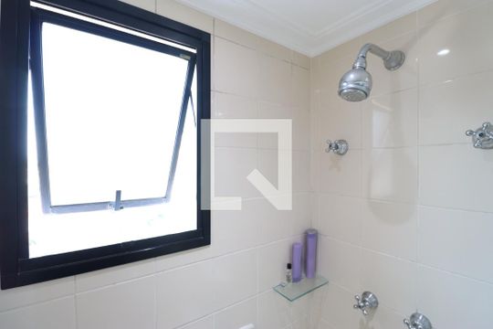 Banheiro da Suíte de apartamento à venda com 3 quartos, 68m² em Vila Hamburguesa, São Paulo