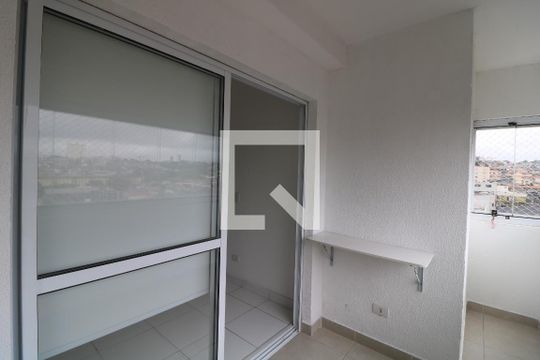 Varanda da Sala de apartamento para alugar com 2 quartos, 57m² em Vila Prudente, São Paulo