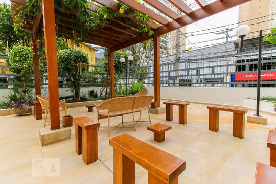 Área comum de apartamento à venda com 3 quartos, 84m² em Vila Gertrudes, São Paulo