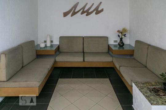 Hall de entrada de apartamento para alugar com 2 quartos, 85m² em Mirandópolis, São Paulo