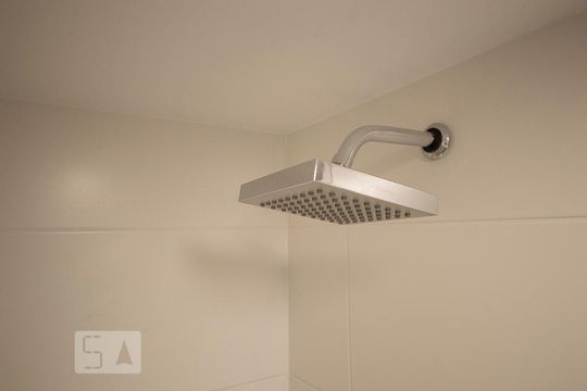 Detalhe Banheiro de apartamento para alugar com 1 quarto, 33m² em Santo Amaro, São Paulo