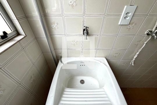 Área de Serviço de apartamento para alugar com 2 quartos, 55m² em Vila Mascote, São Paulo