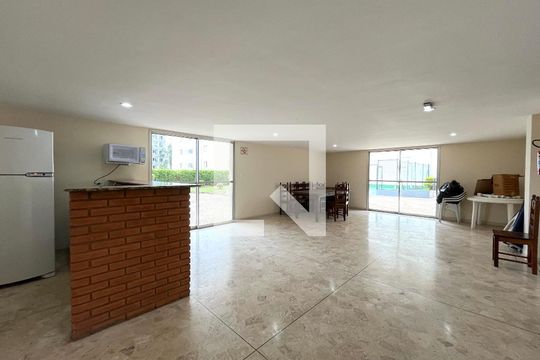 Área comum - Salão de festas de apartamento para alugar com 2 quartos, 55m² em Vila Mascote, São Paulo