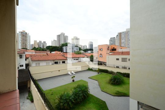 Vista da Sala de apartamento para alugar com 1 quarto, 65m² em Vila Clementino, São Paulo