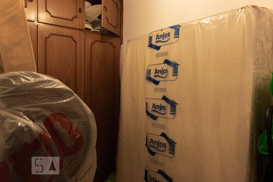 Quarto de serviço  de apartamento à venda com 2 quartos, 74m² em Santa Cecília, São Paulo