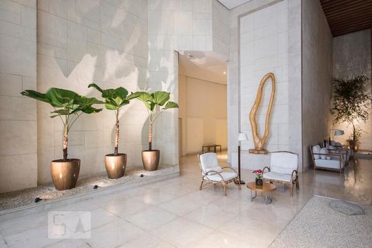 Hall de Entrada de apartamento à venda com 2 quartos, 75m² em Cidade Monções, São Paulo