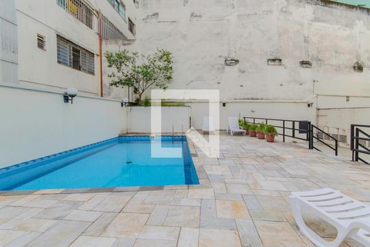 Área comum - Piscina de apartamento para alugar com 1 quarto, 44m² em Vila Mariana, São Paulo