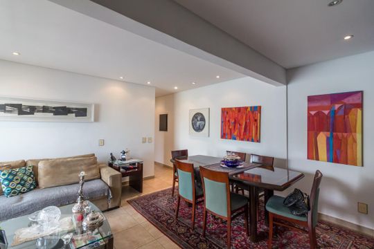 Sala de apartamento para alugar com 1 quarto, 67m² em Liberdade, São Paulo