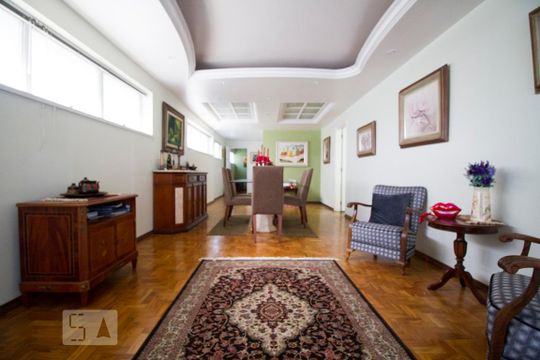 Sala de apartamento à venda com 3 quartos, 190m² em Jardim Paulista, São Paulo