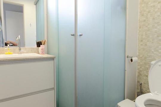 Banheiro da Suíte de apartamento à venda com 3 quartos, 90m² em Casa Verde, São Paulo