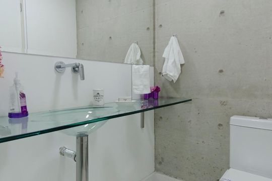 Banheiro de apartamento para alugar com 2 quartos, 70m² em Carandiru, São Paulo