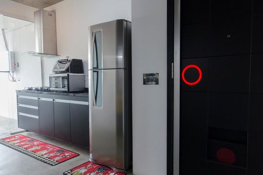 cozinha de apartamento para alugar com 2 quartos, 70m² em Carandiru, São Paulo