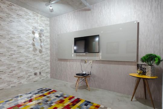 Sala de apartamento para alugar com 2 quartos, 70m² em Carandiru, São Paulo