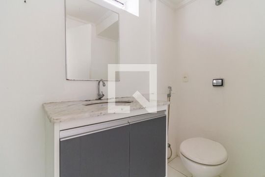 Banheiro Social de apartamento para alugar com 3 quartos, 157m² em Paraíso, São Paulo