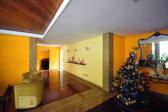 hall social de apartamento à venda com 3 quartos, 138m² em Vila Andrade, São Paulo