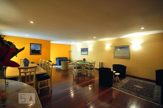 salão de festa de apartamento à venda com 3 quartos, 138m² em Vila Andrade, São Paulo