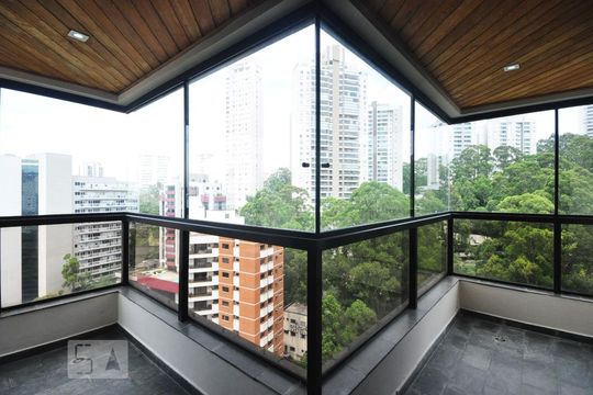varanda de apartamento à venda com 3 quartos, 138m² em Vila Andrade, São Paulo