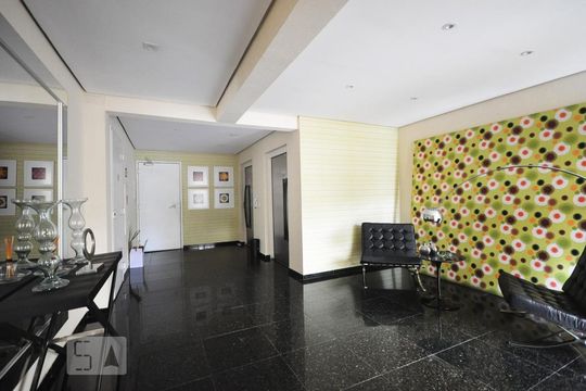 hall social de apartamento à venda com 1 quarto, 35m² em Vila Suzana, São Paulo