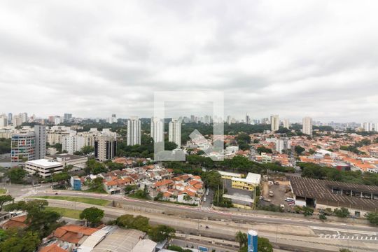 Varanda, vista  de apartamento para alugar com 1 quarto, 38m² em Vila Cruzeiro, São Paulo