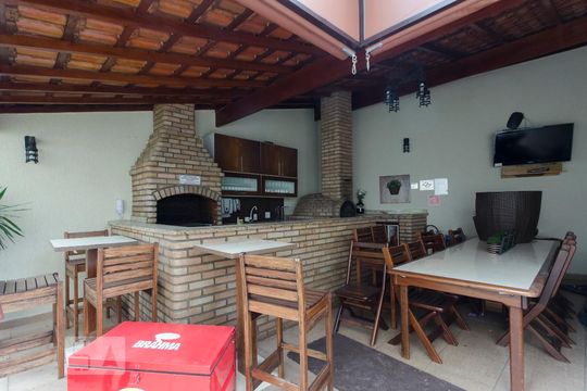 Churrasqueira de apartamento para alugar com 3 quartos, 90m² em Santa Teresinha, São Paulo