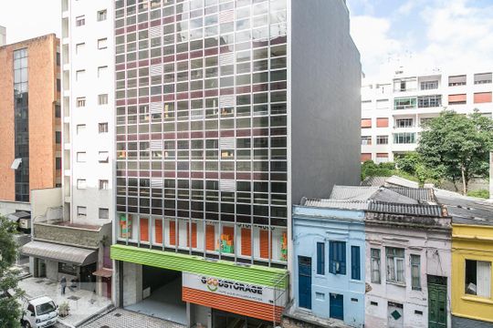 Varanda de kitnet/studio à venda com 1 quarto, 28m² em Bela Vista, São Paulo