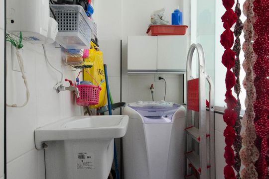 Lavanderia de apartamento para alugar com 1 quarto, 55m² em Perdizes, São Paulo