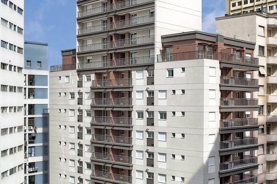 Fachada de apartamento para alugar com 1 quarto, 41m² em Centro, São Paulo