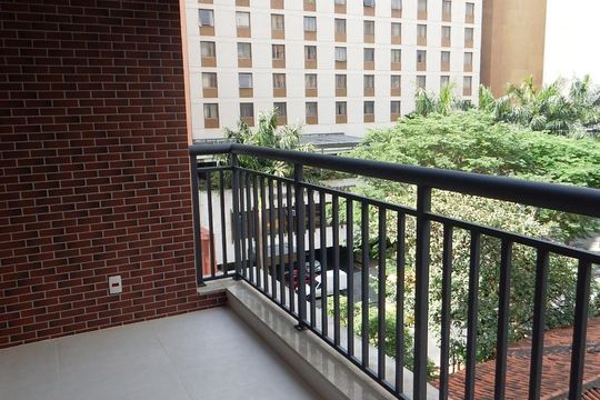 Vista do terraço da unidade de apartamento para alugar com 1 quarto, 41m² em Centro, São Paulo