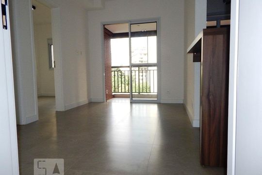 Living de apartamento para alugar com 1 quarto, 41m² em Centro, São Paulo